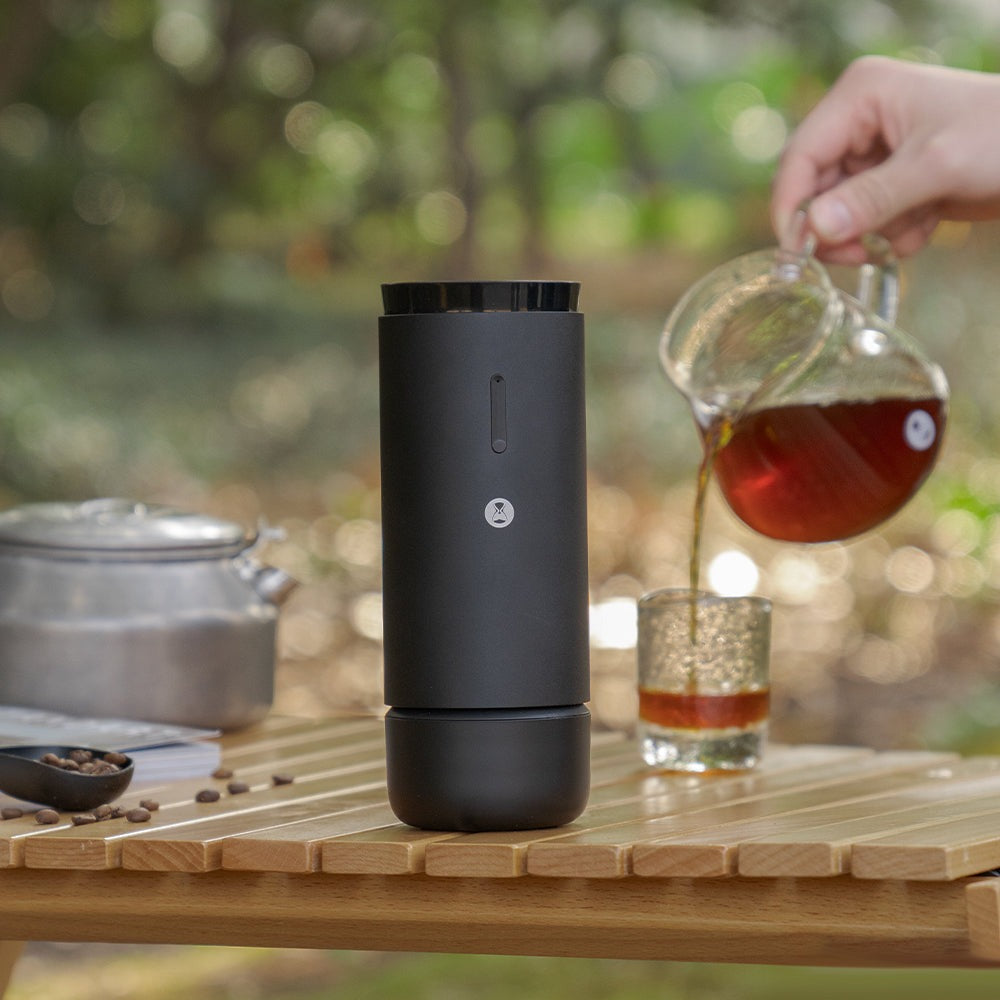 Whirly 01S Portable Electric Grinder: Black