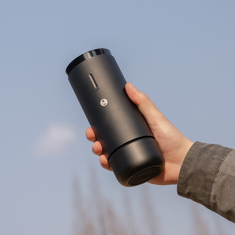 Whirly 01S Portable Electric Grinder: Black