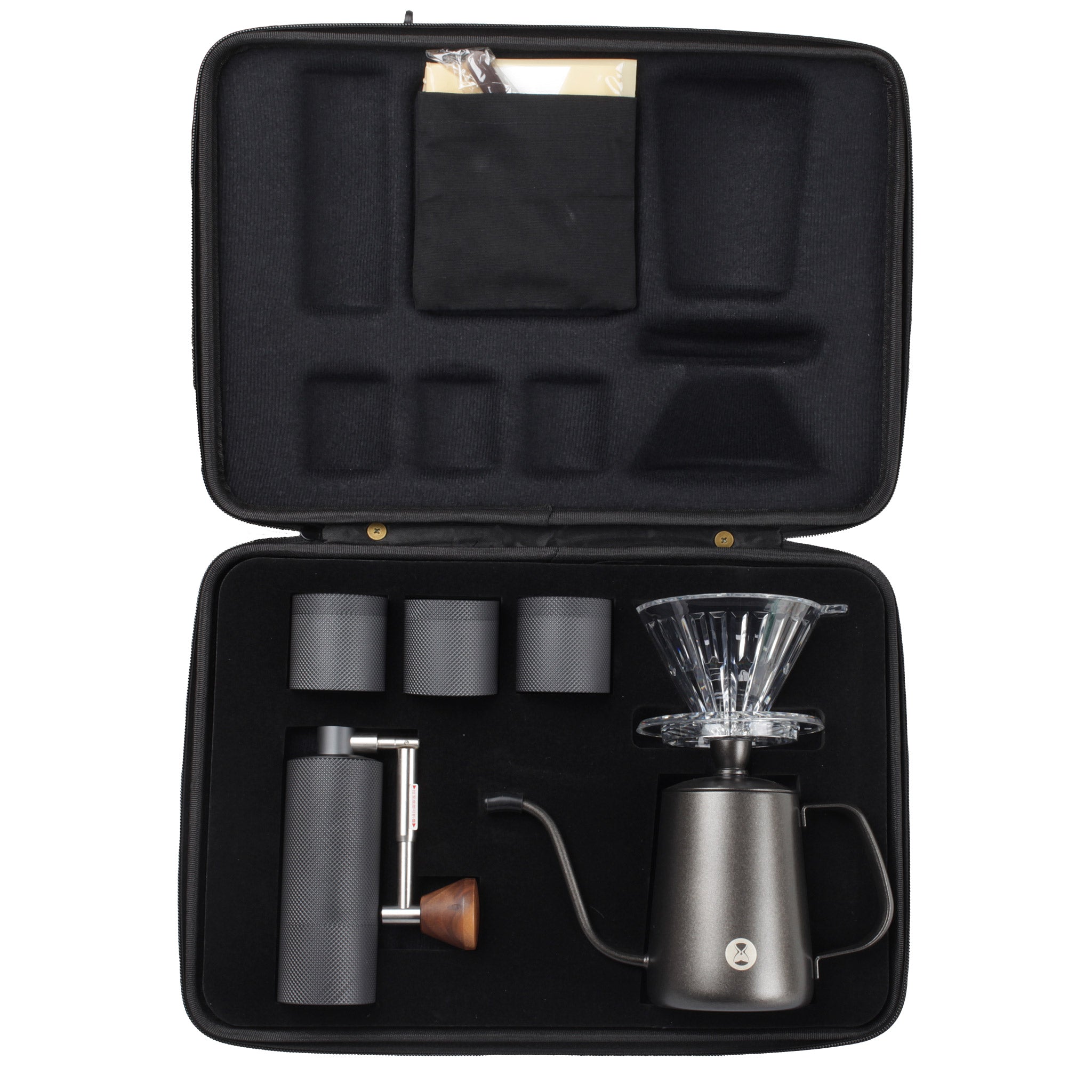 Nano Travel Pour Over Set: Black