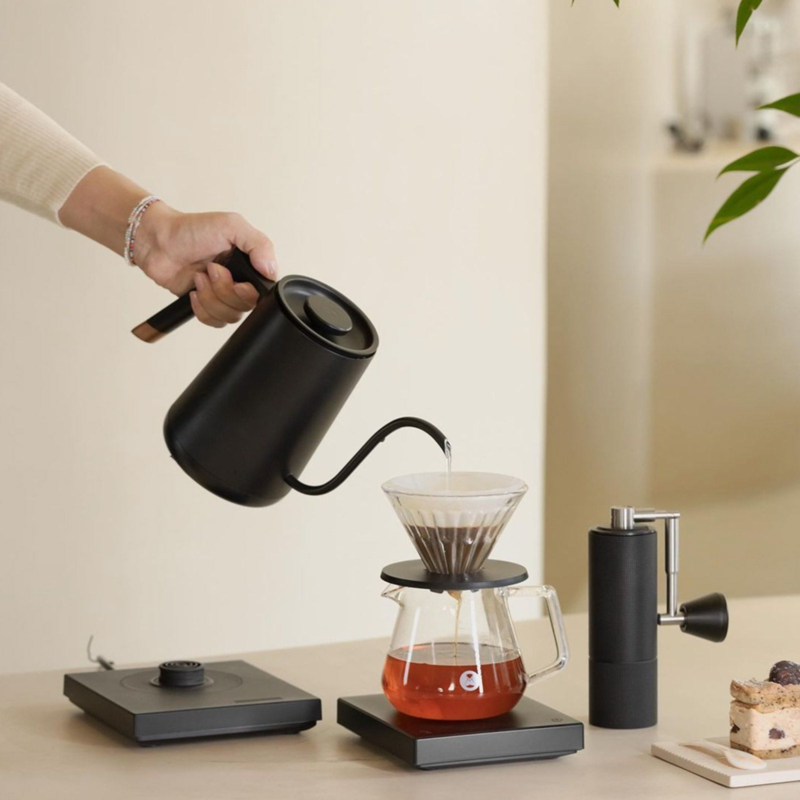 C3S Advanced (Electric Kettle) Pour Over Set: Black