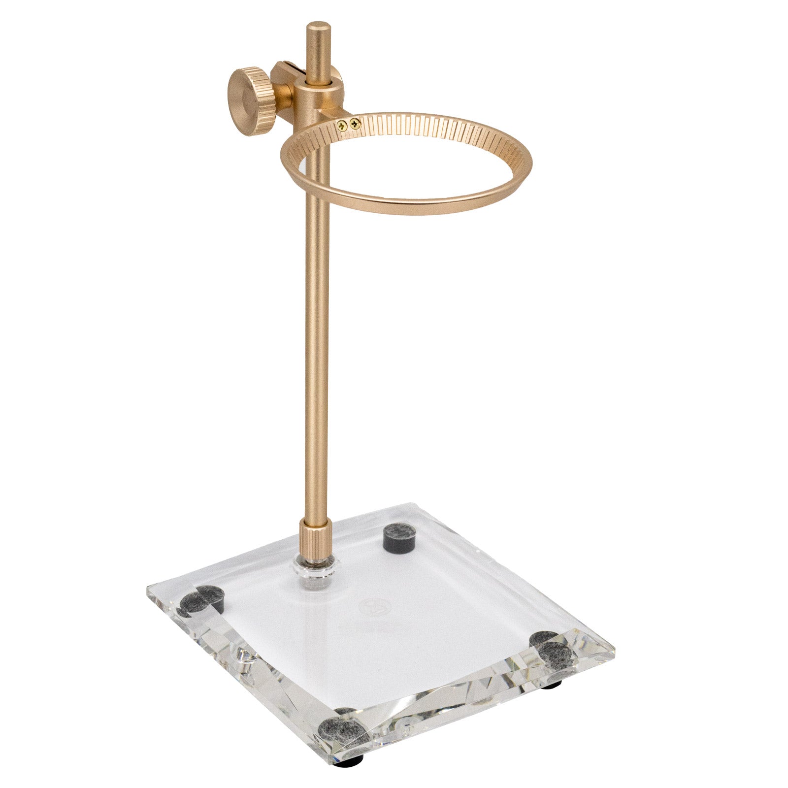 Timemore MUSE Pour Over Stand: Glass & Brass