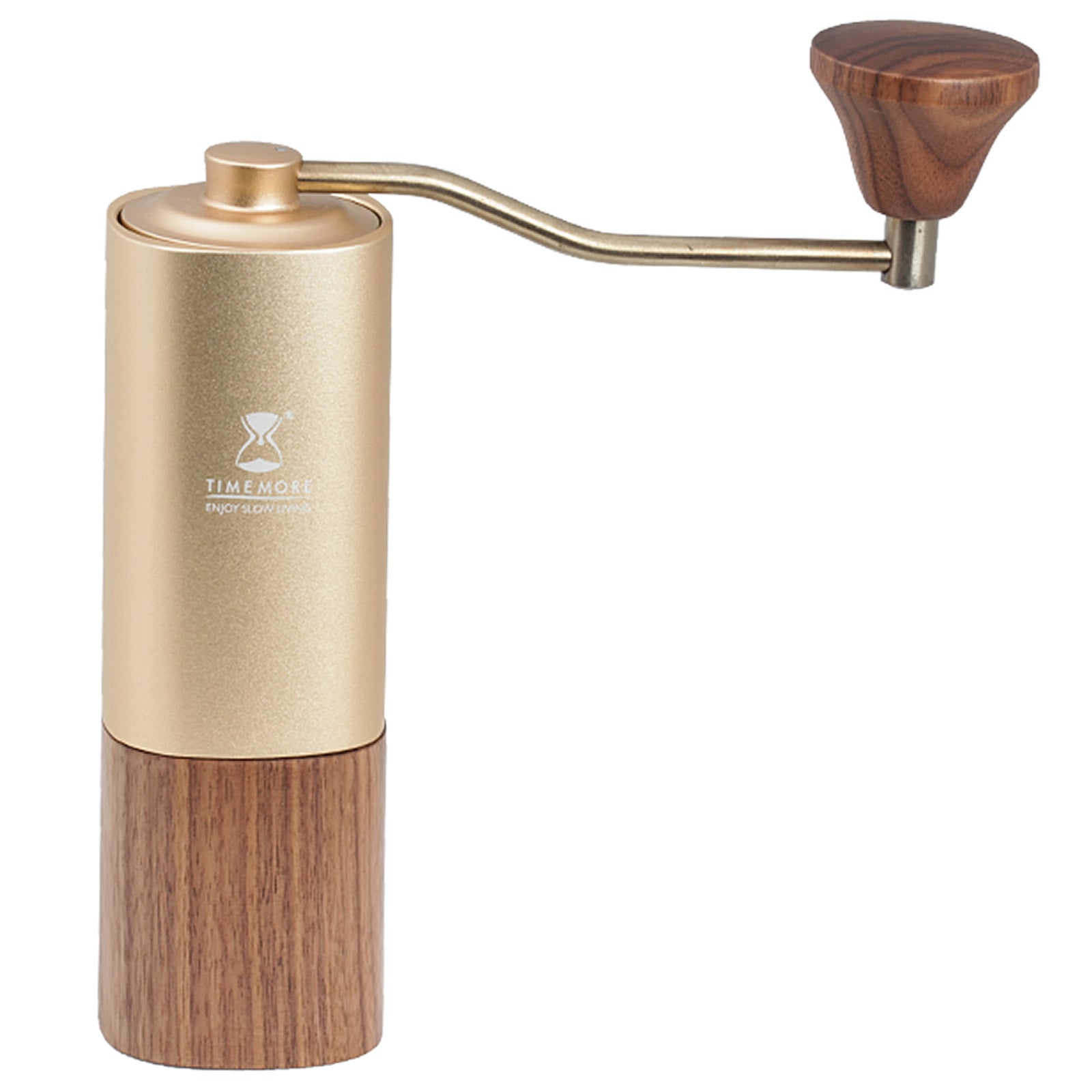 Chestnut G1-S Manual Coffee Grinder: Golden/Walnut